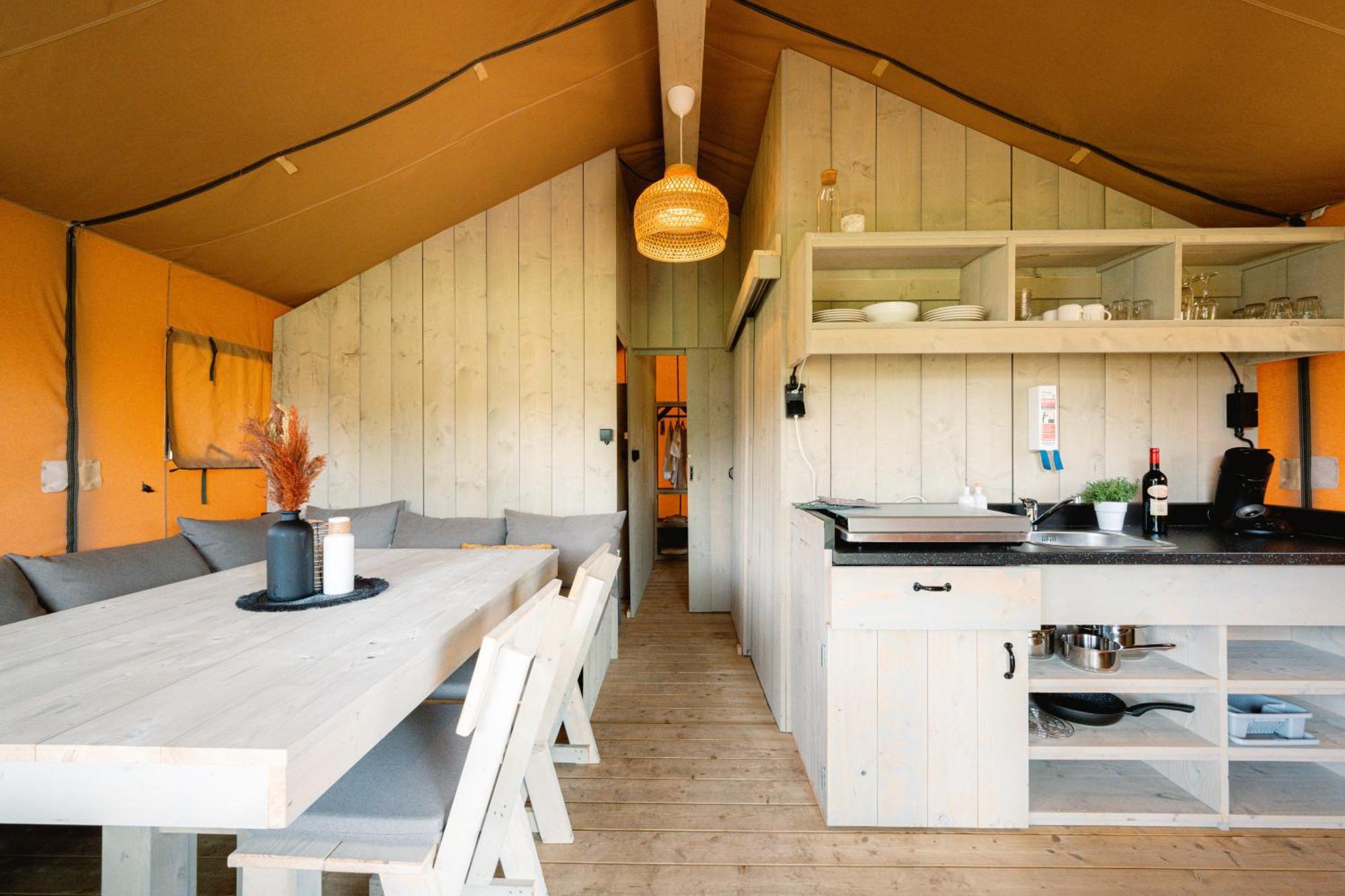 Glampingzelt Family - Lodge โซลเทา ภายนอก รูปภาพ
