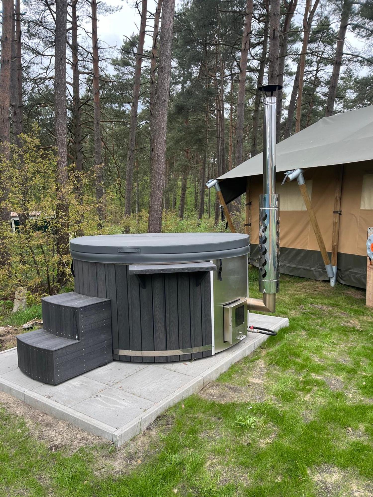Glampingzelt Family - Lodge โซลเทา ภายนอก รูปภาพ